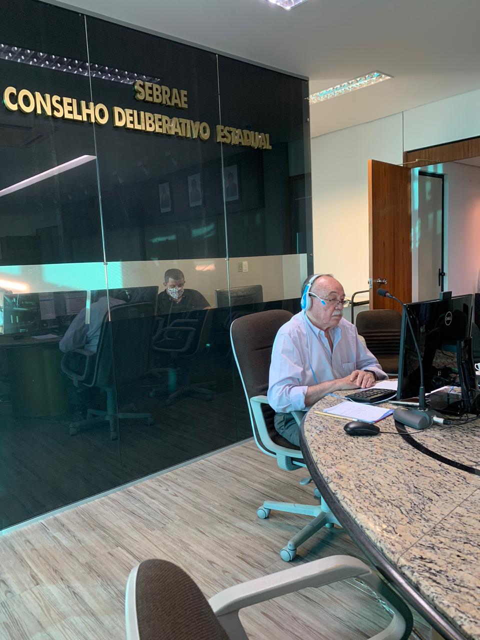 O presidente do CDE do Sebrae no Piau&iacute;, Freitas Neto