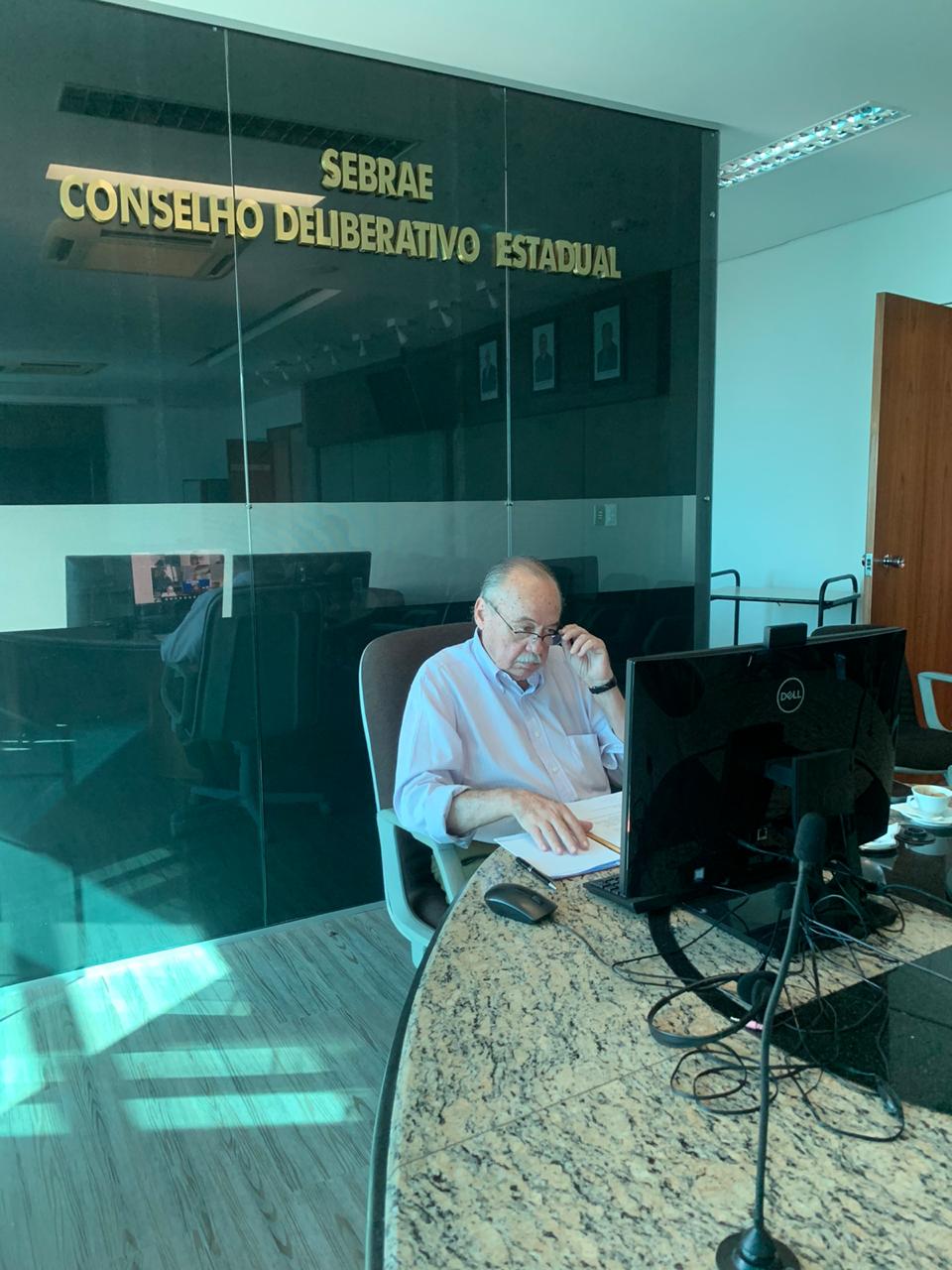 O presidente do CDE do Sebrae no Piau&iacute;, Freitas Neto